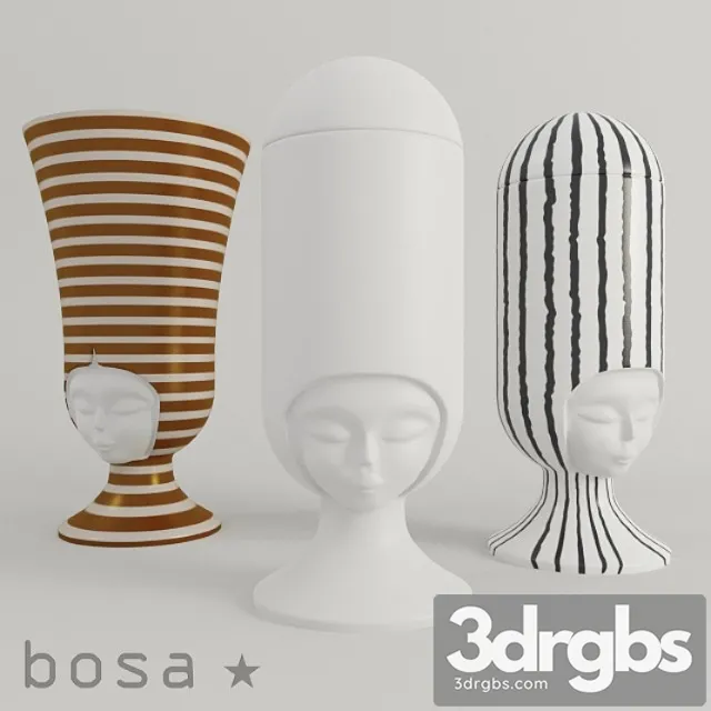 Vase Bosa &quot 3D Model Free