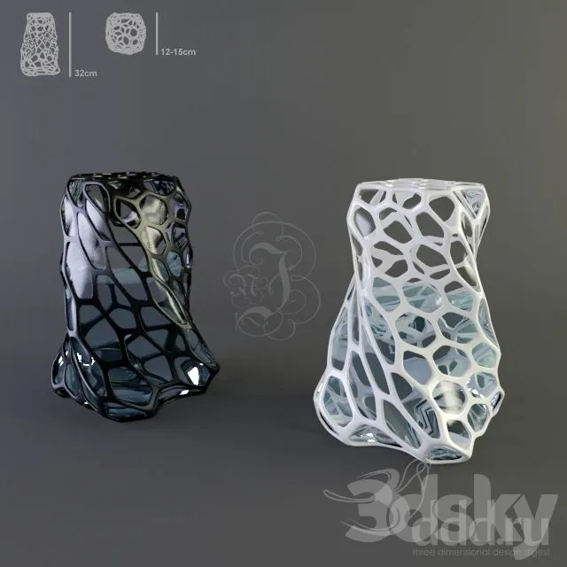 Vase by nJ 3D Model