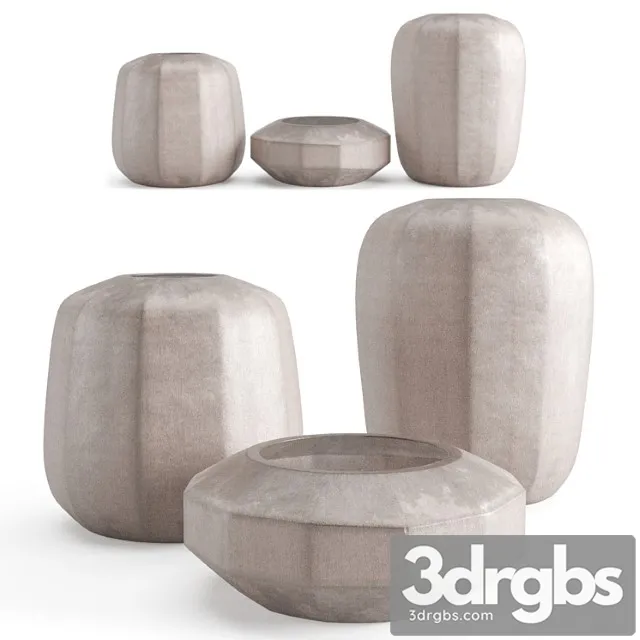 Vase Eichholtz avance set 3D Model Free