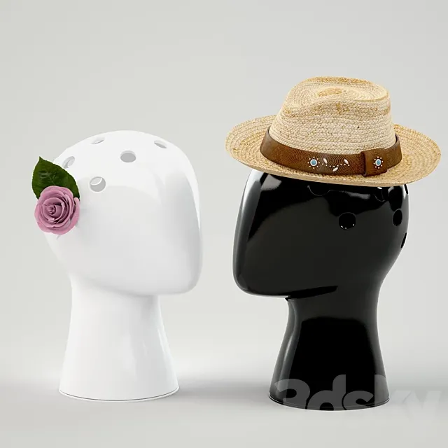 Vase – head 3D Model