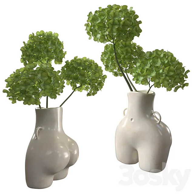 Vase Love Handles Anissa Kermiche 3D Model