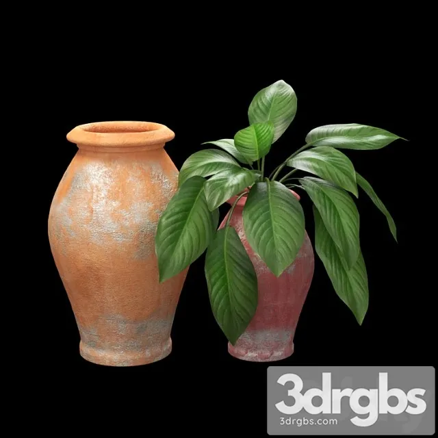Vase Pot1145 3D Model Free