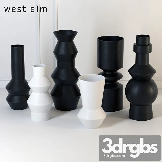 Vase West elm totem vases Free Download