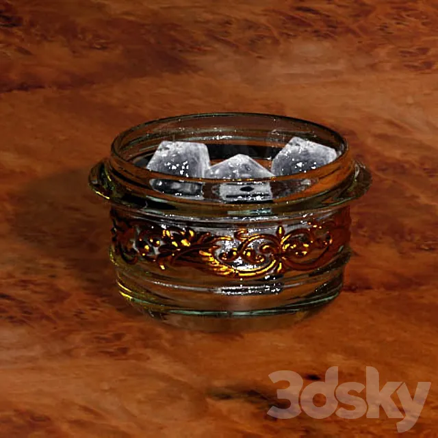 Vase with ice 3DModel