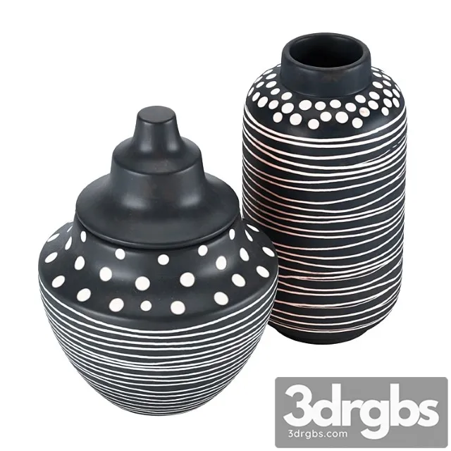 Vase Zuo modern niger vases 3D Model Free