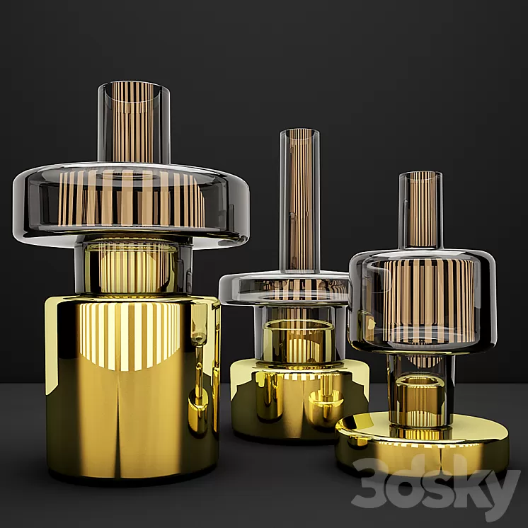 Vases 3D Model