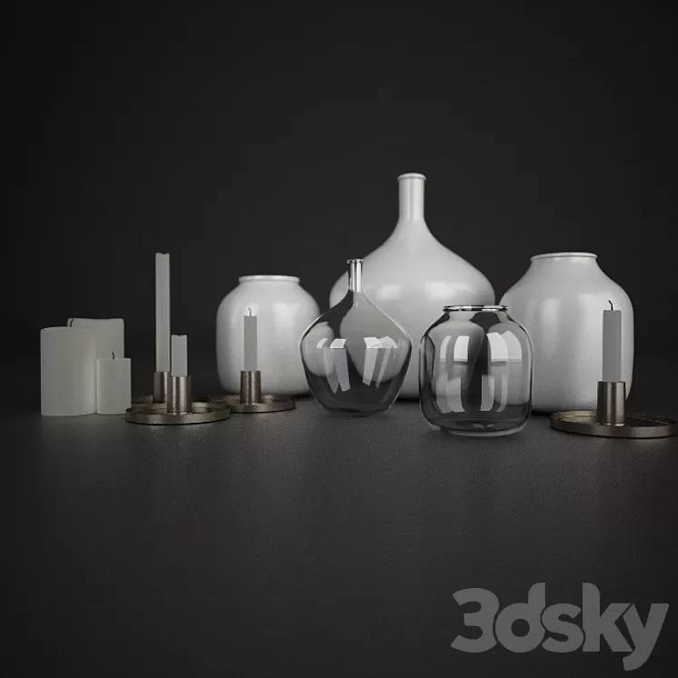 Vases 3D Model