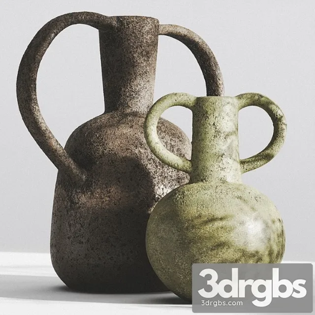 Vases With Heat Handles Khyome Part 2 1 3D Model Free