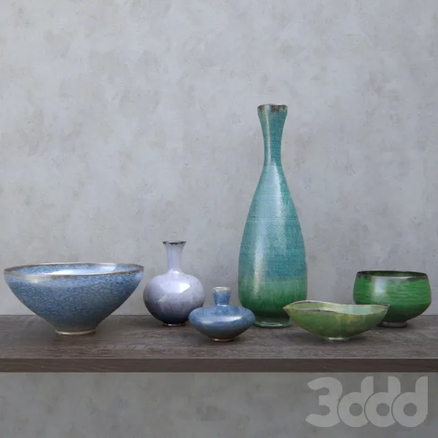 vases_decor_dirt 3D Model