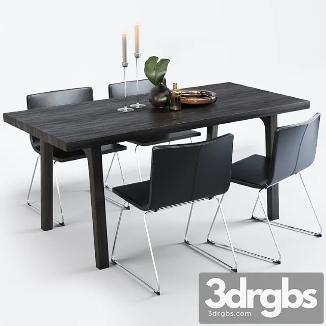 Vastanby dinning set 3D Model Free