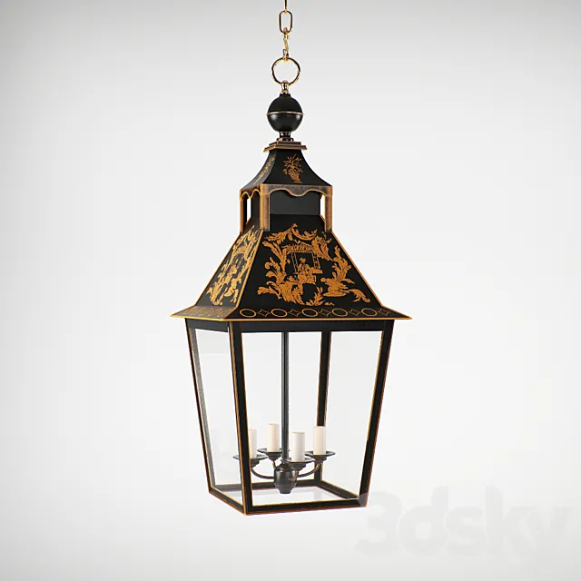 Vaughan - Pagoda Lantern 3D Model