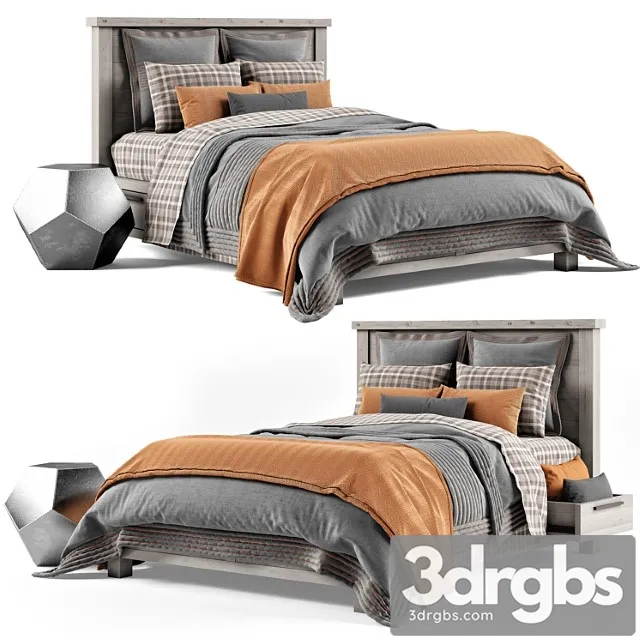 Vaughn storage bed 2 3D Model Free