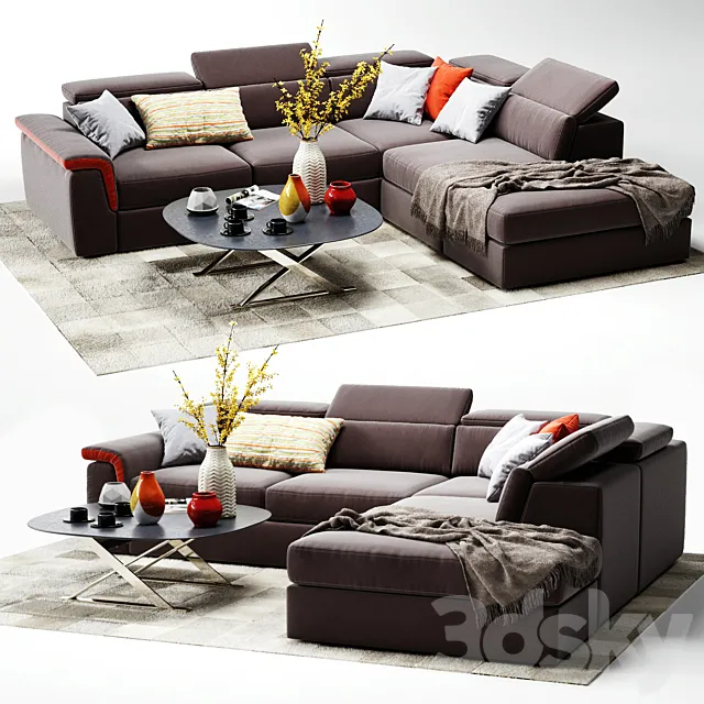 VAVICCI Martin Corner Sofa 3D Model