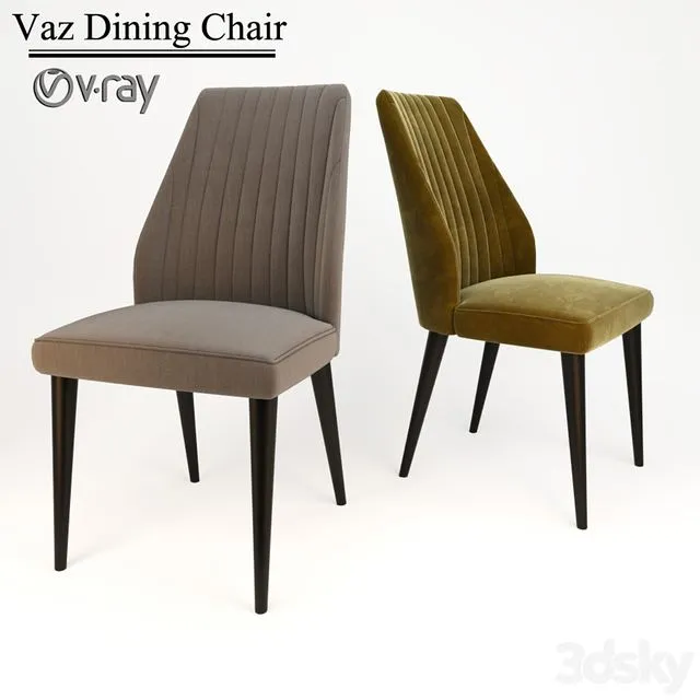 Vaz Dining Chair 3D Model