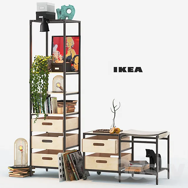 VEBERÖD Ikea 3D Model