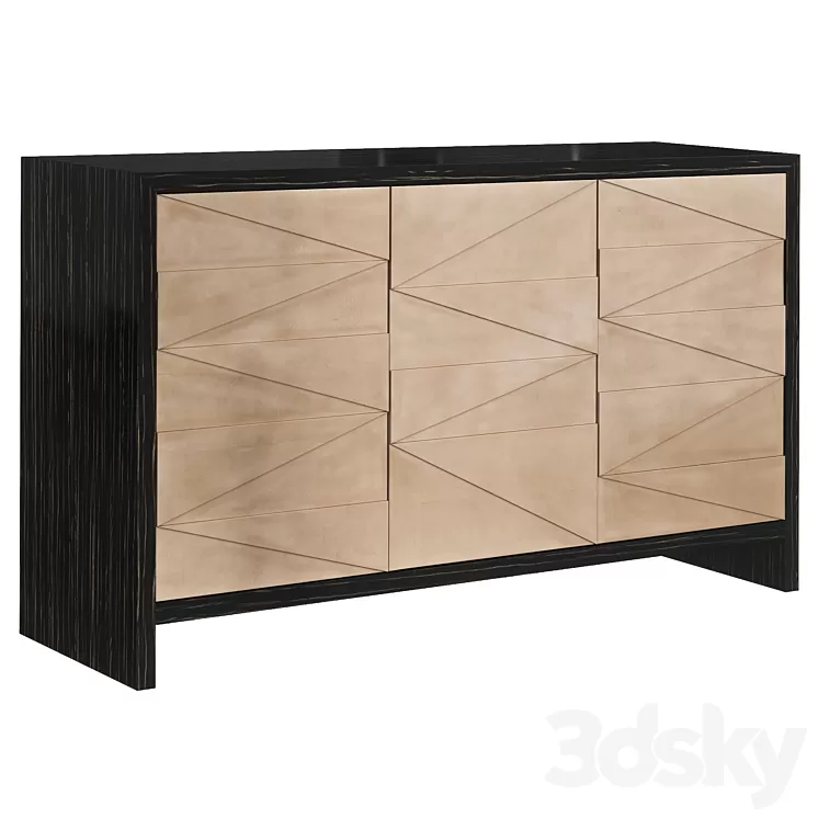 Vector Sideboard Caracole chest of drawers 3D Model