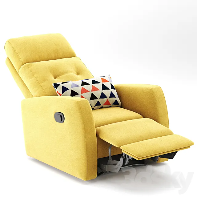 Vegas recliner chair 3D Model