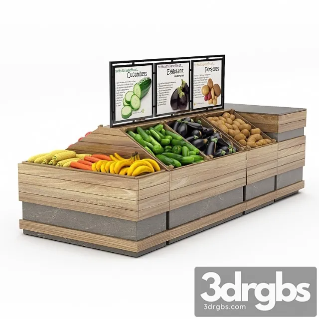 Vegetable camber 3D Model Free