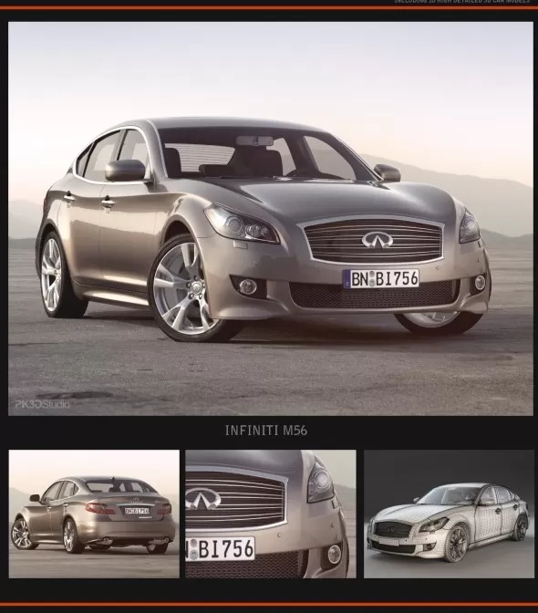 VEHICLE – CAR 3D MODELS – VOL.84 – No.003