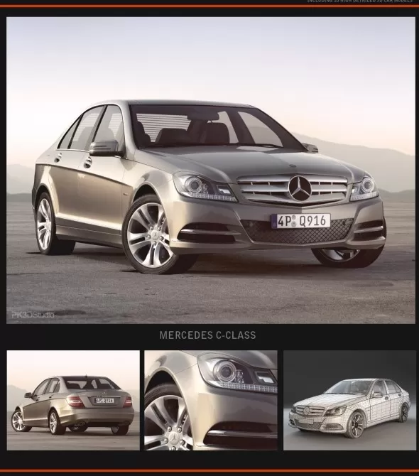 VEHICLE – CAR 3D MODELS – VOL.84 – No.007