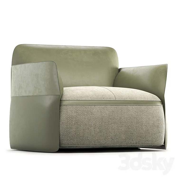 Vela Armchair 3D Model Free