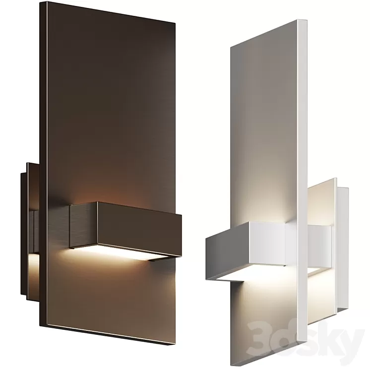 Vela Sconce by Oxygen Lighting 3D Model Free