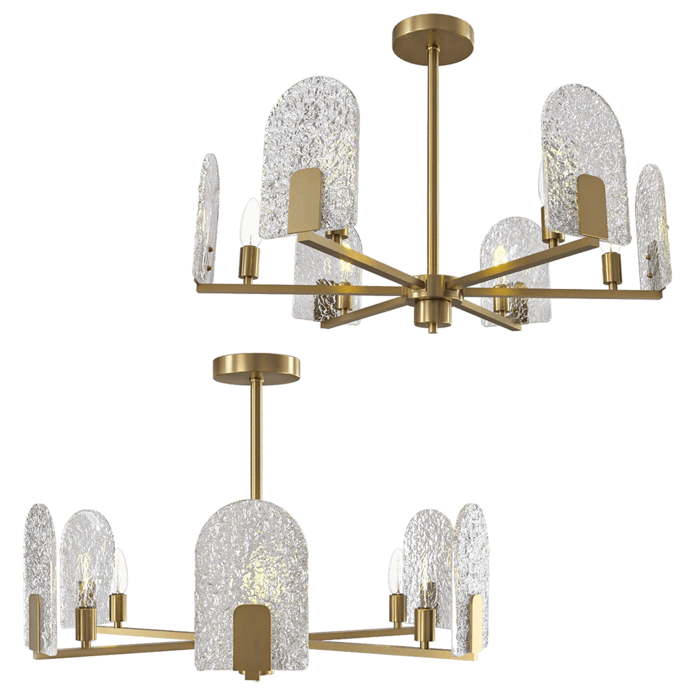 Vele Luce - Chandelier Aria VL1951L06 3D Model