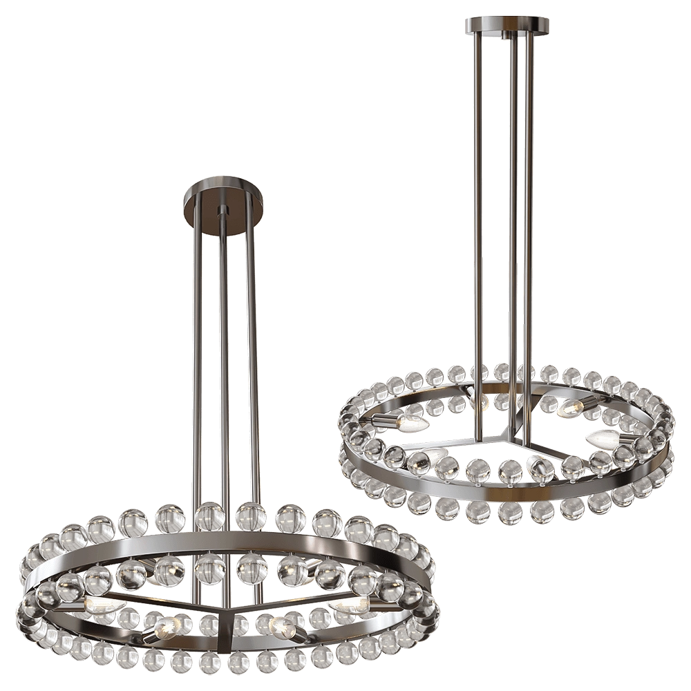 Vele Luce - Chandelier Baldassare VL4143L16 3D Model