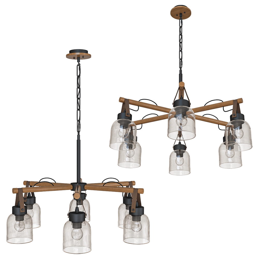 Vele Luce - Chandelier Calma Vl2122l06 3D Model