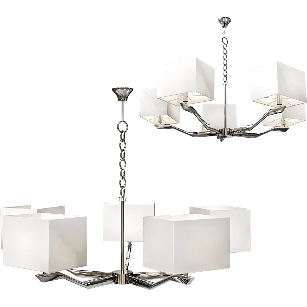 Vele Luce - Chandelier Ultimo VL1523L05 3D Model
