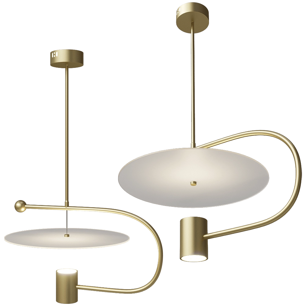 Vele Luce - Pendant lamp Andromeda VL7284P3 3D Model