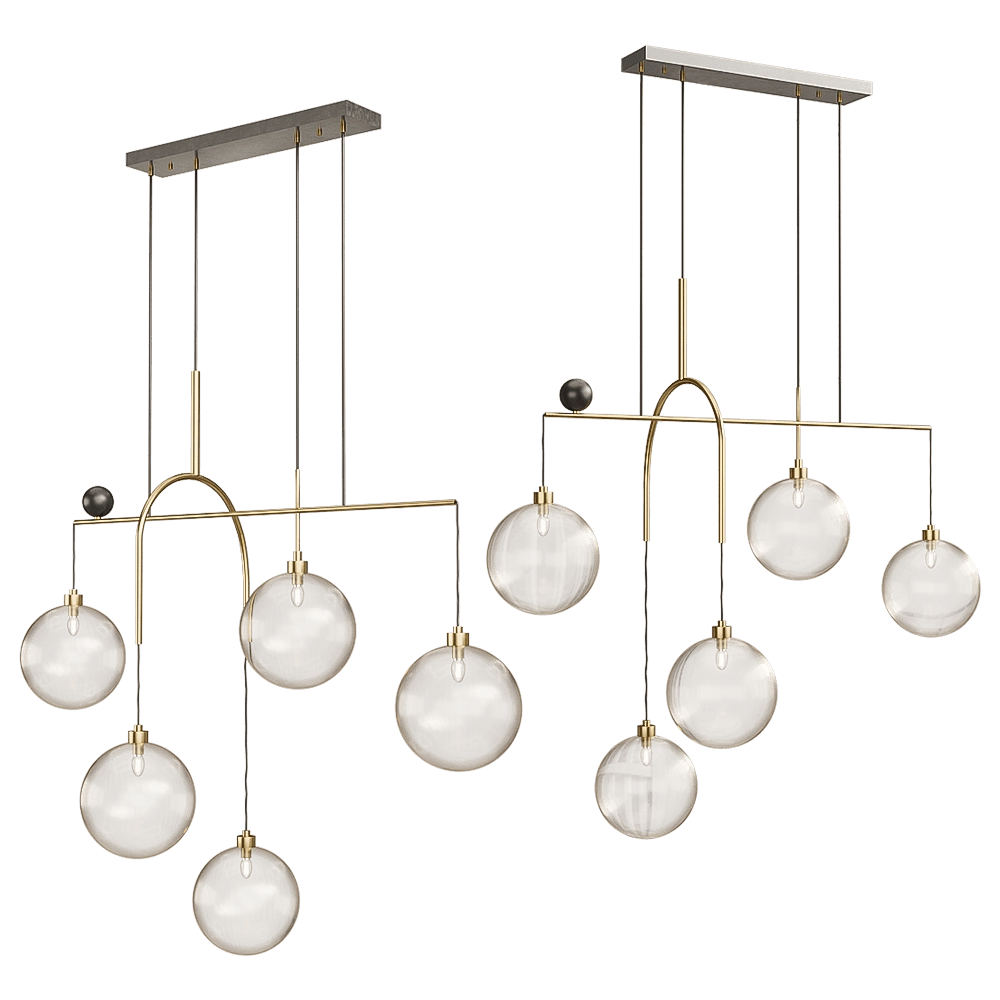 Vele Luce - Pendant lamp Freedom VL5544P05 3D Model