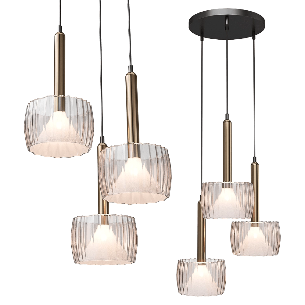Vele Luce - Pendant lamp Kelly VL5454P03 3D Model