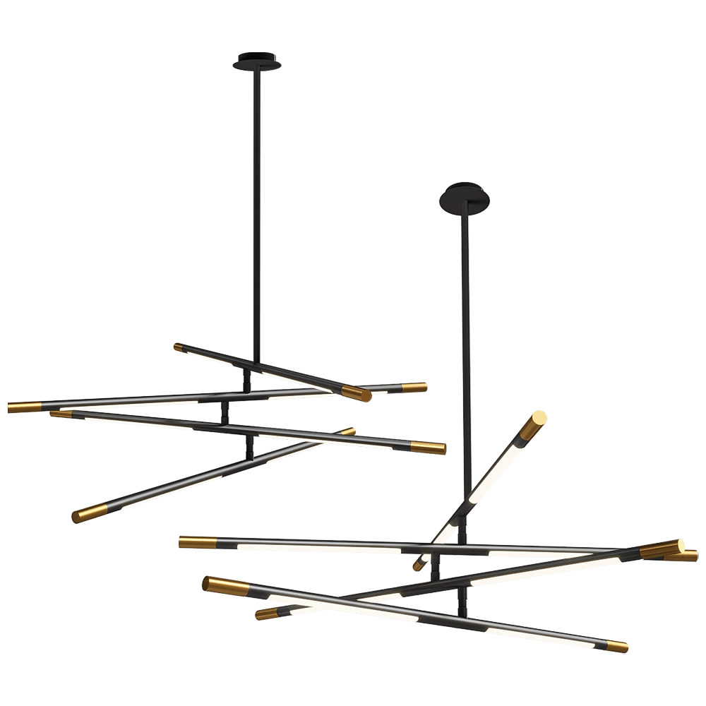 Vele Luce - Pendant lamp Laser VL7182P14 3D Model