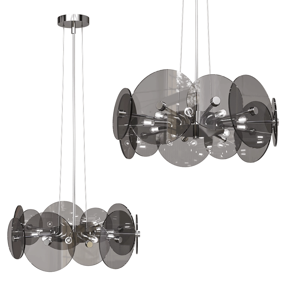 Vele Luce - Pendant lamp Siena VL3223P10 3D Model