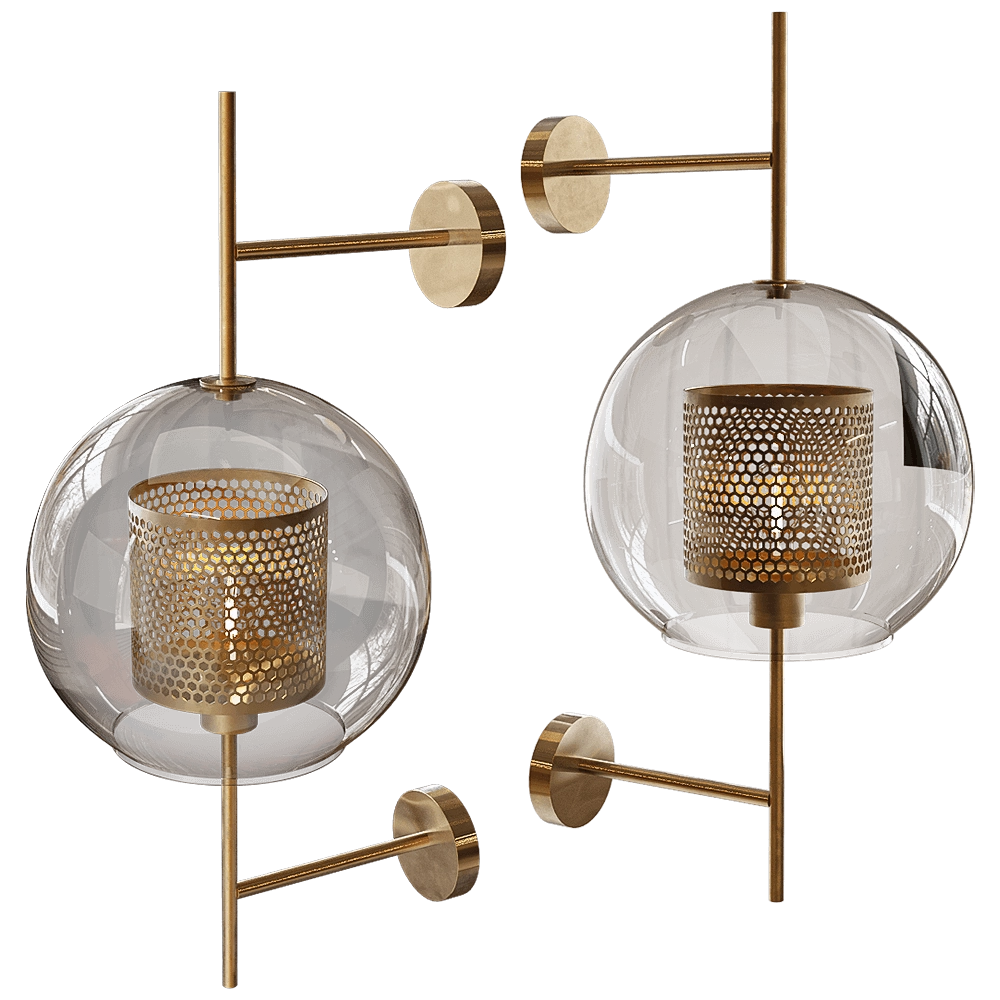 Vele Luce - Wall lamp Coro VL5524W41 3D Model