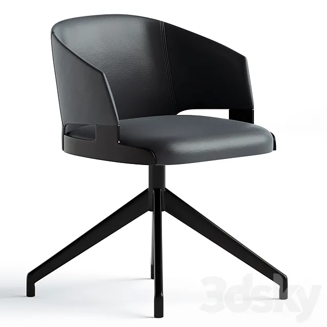 Velis Chair Potocco Italy 3D Model