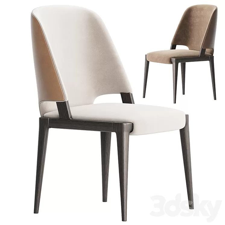 VELIS Dining Chair 3D Model Free