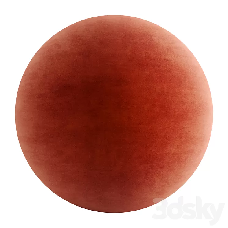 Velvet material 3D Model