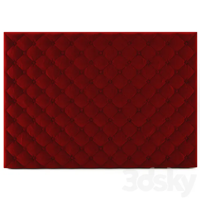 velvet wall capito 3DModel
