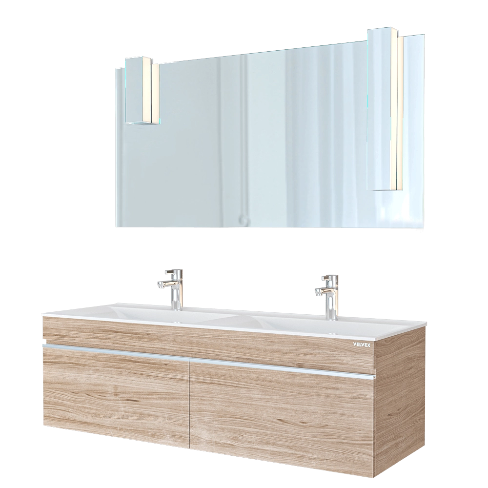 Velvex - Washbasin set Pulsus 140 3D Model