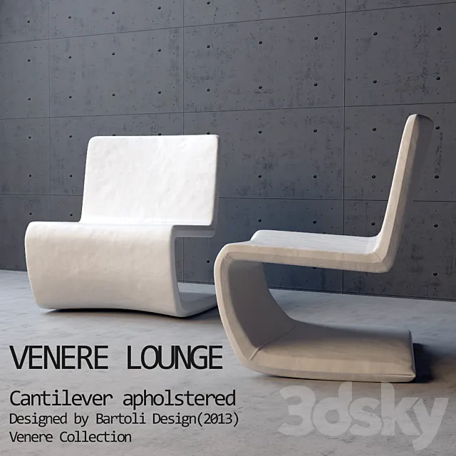 Venere Lounge 3D Model