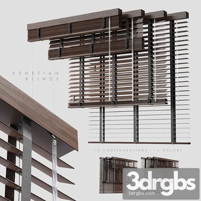 Venetian blinds 1 3D Model Free