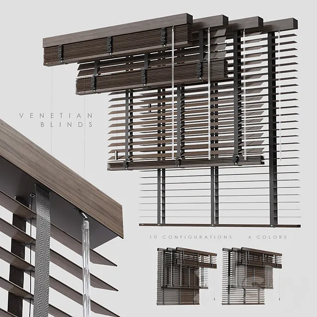 Venetian blinds 1 3DModel
