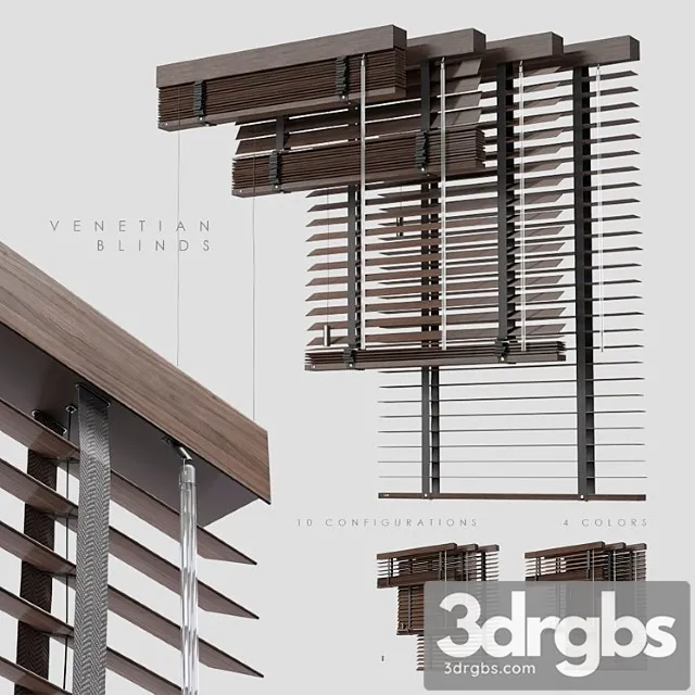 Venetian blinds 2 3D Model Download