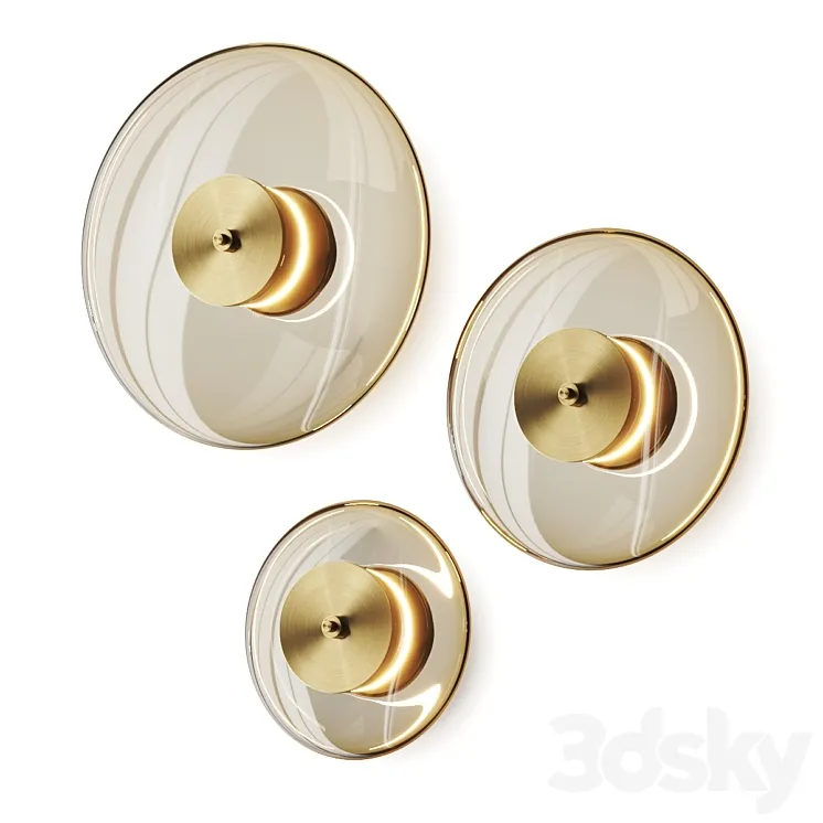 Venice Zen Wall Lamps 3D Model Free