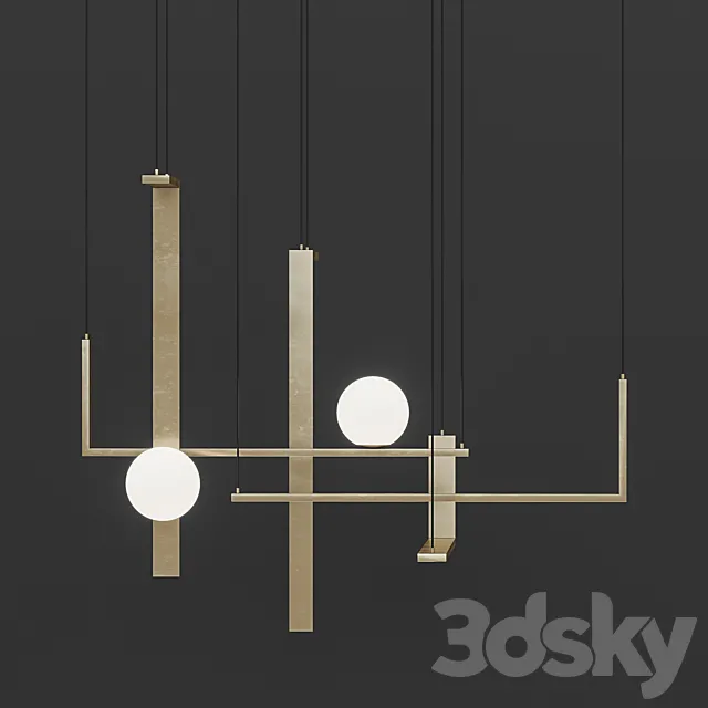 Venicem  Less 5 Suspension 3DModel