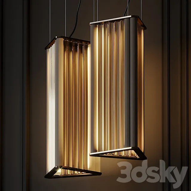 VeniceM Numa Pendant Light in Brass and Glass by Massimo Tonetto Free Download