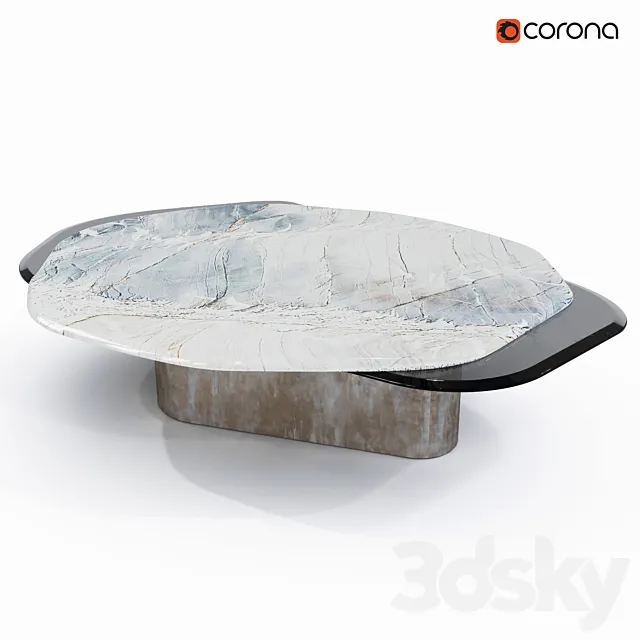 VENOM coffee table GRZEGORZ MAJKA 3D Model
