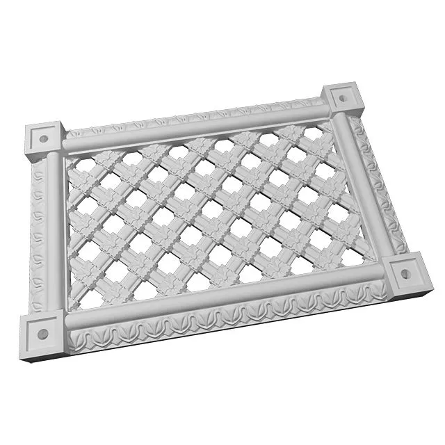 Ventilating lattice Dikart 3D Model